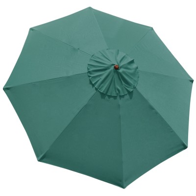 10' Umbrella Replacement Cover Top 8 Rib Deck Outdoor Canopy Garden Beach Patio Pool Color Optional   